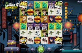 Screenshot de la noul Jack Hammer 4 Chasing the Dragon de la NetEnt