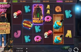 Screenshot de la Tramp Day TRUEWAYS de la BGaming