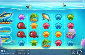Screenshot de la noul slot Big Tuna Bonanza lansat de BGaming