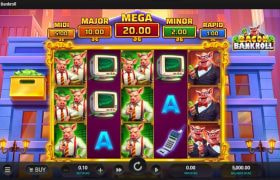 Screenshot cu noul slot Bacon Bankroll de Relax Gaming