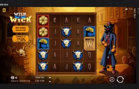 Screenshot cu noul slot Wild Wick dezvoltat de BGaming