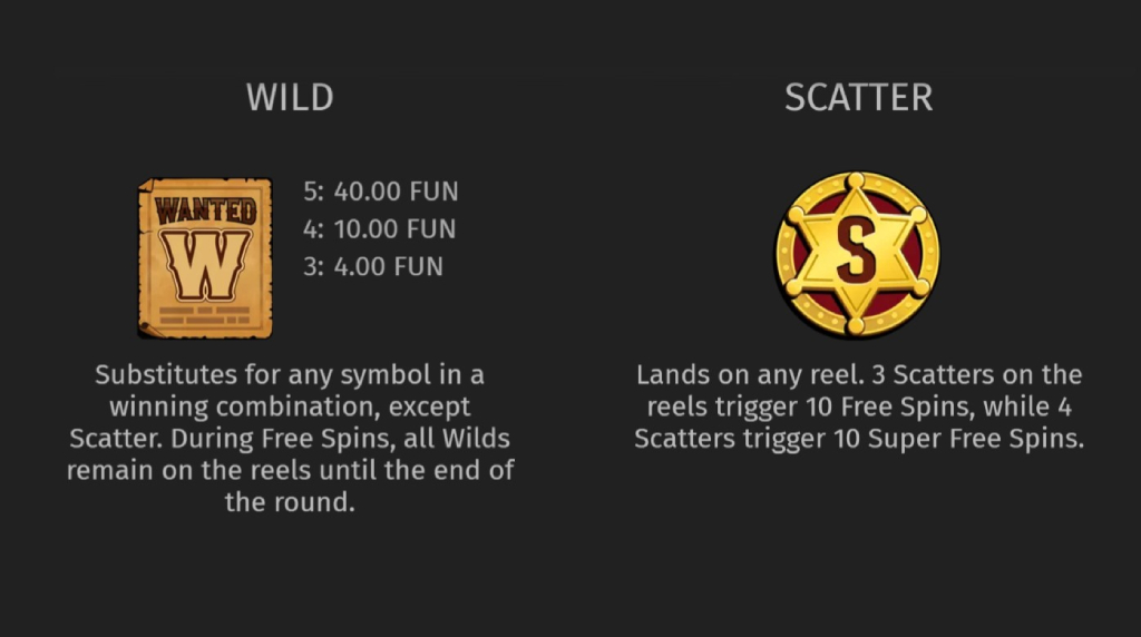 Screenshot cu tabelul de plată al slotului Wild Wick