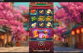 Screenshot cu noul slot Lucky Panda dezvoltat de Pragmatic Play
