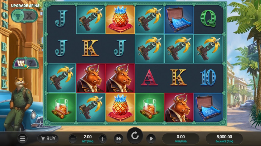 Screenshot cu noul slot Iron Bank 2 de Relax Gaming