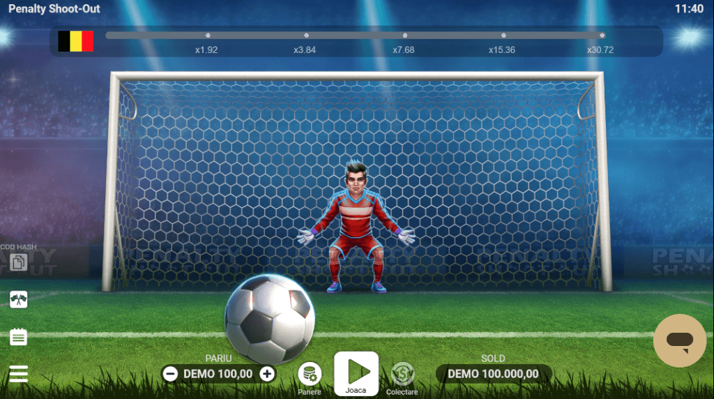 Jocul Penalty Shoot-Out de la Evoplay