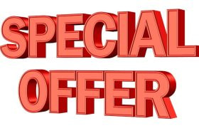 Imagine cu text “Ofertă specială”