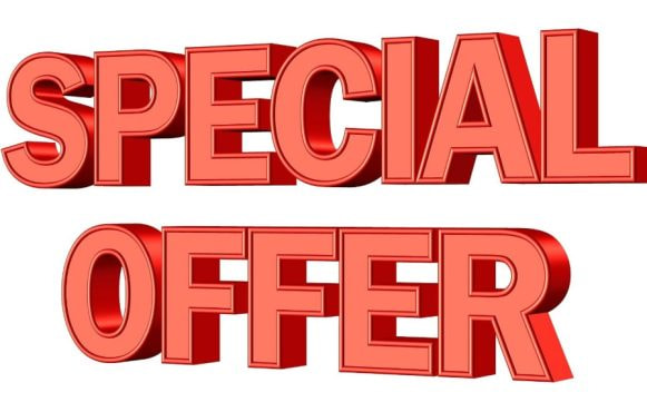 Imagine cu text “Ofertă specială”