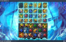 Screenshot cu noul slot Ice Wolf 2 dezvoltat de ELK studios