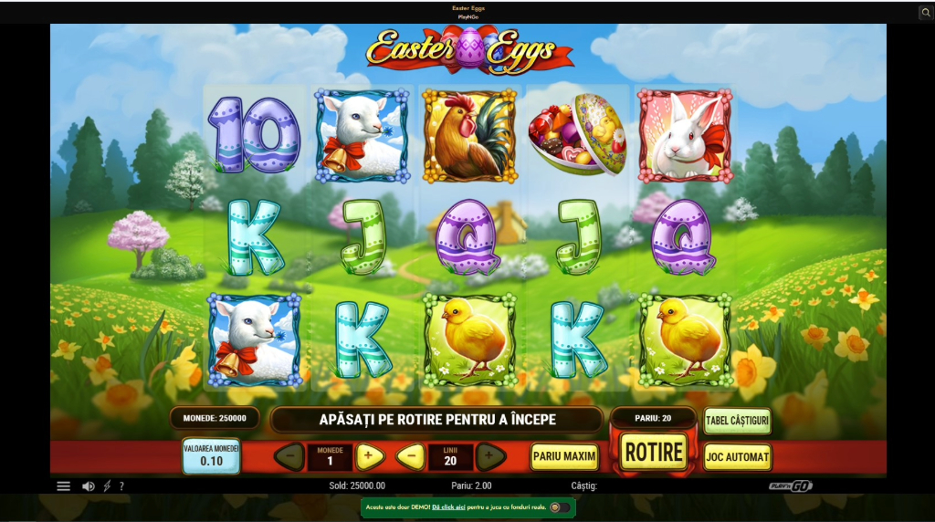 Easter Eggs de la Play’n GO