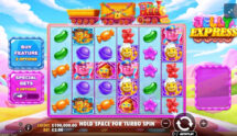 Screenshot cu noul slot Jelly Express dezvopltat de Pragmatic Play
