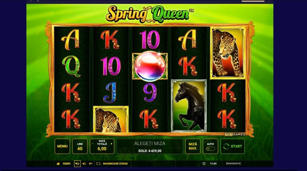 Slotul Spring Queen de la Greentube