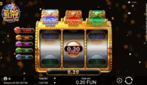 Screenshot cu noul slot Bling Blitz Diamond Drop dezvoltat de BGaming