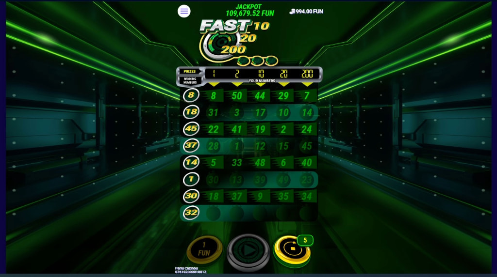 Fast 50 100 1000 de la 7777 Gaming