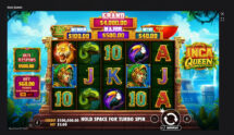 Screenshot cu noul slot Inca Queen dezvoltat de Pragmatic
