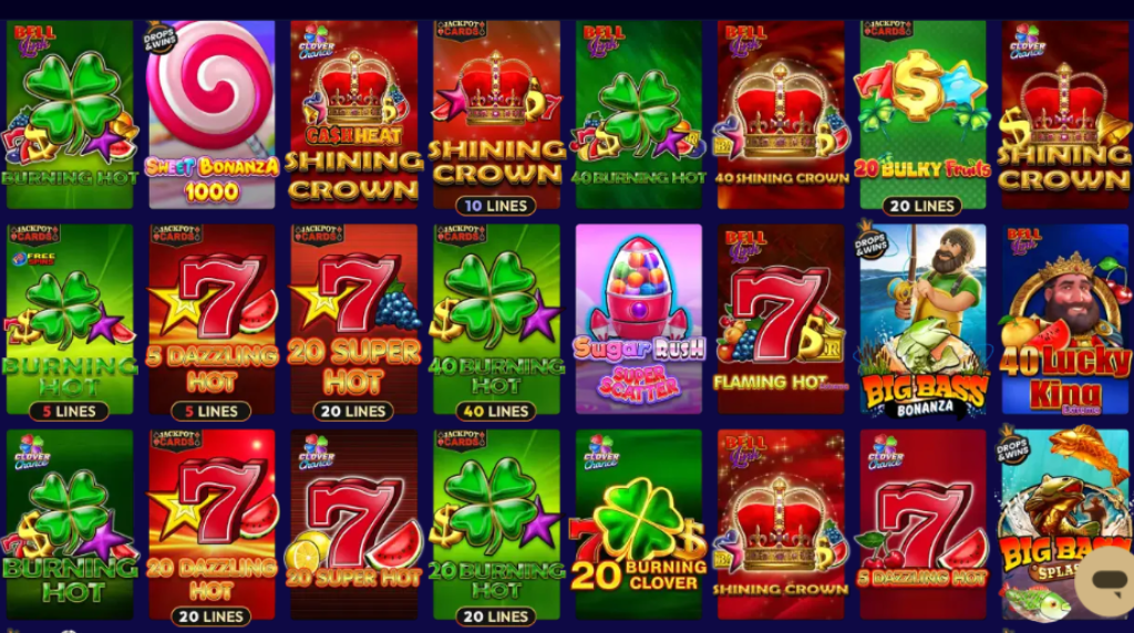 Jocuri populare la un cazinou online