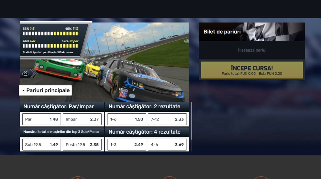 Nascar Streack de la Leap Gaming