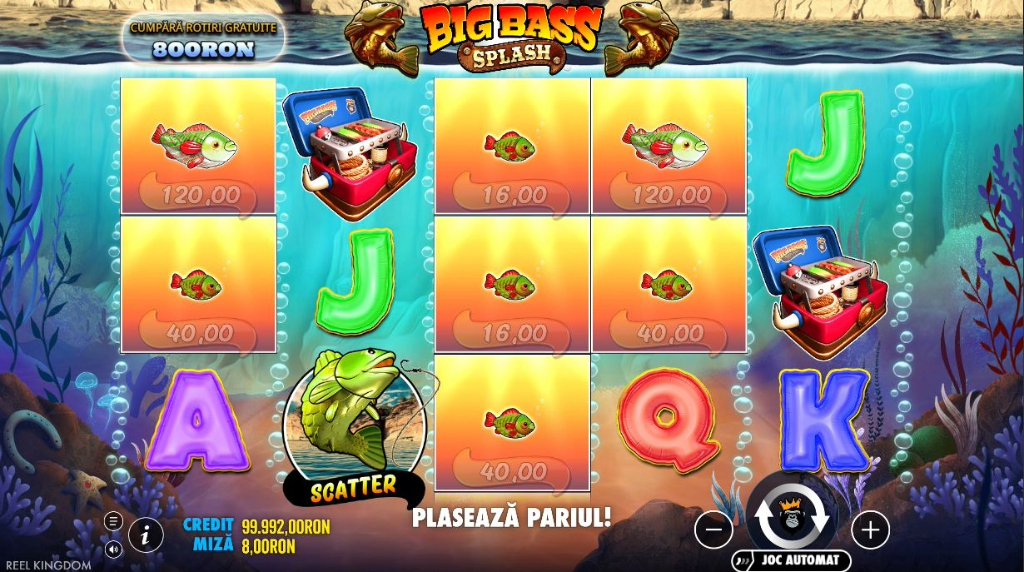 Big Bass Splash slot care plătește bine