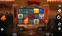 Screenshot cu noul slot Gloria Invicta dezvoltat de Quickspin
