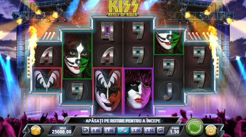 Kiss Reels of Rock de la Play’n GO