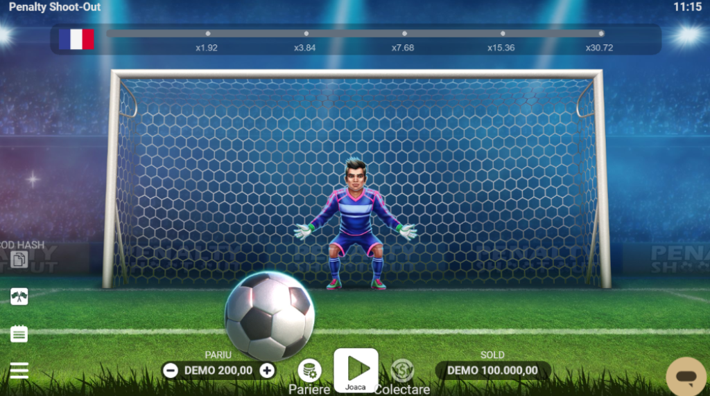 Penalty Shootout de la Evoplay