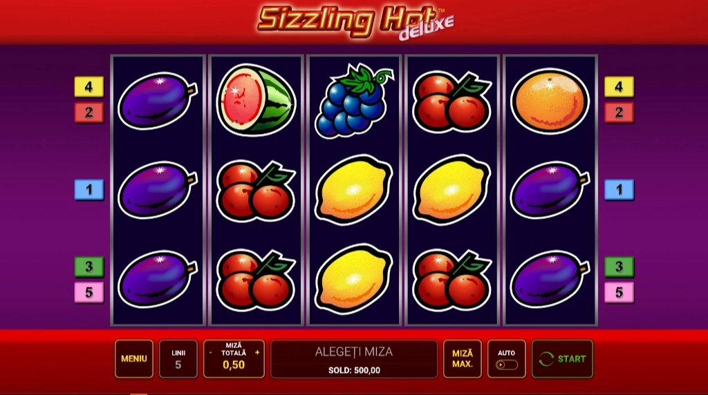 Sizzling Hot Deluxe de la Greentube