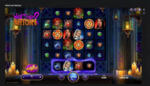 Screenshot cu noul slot What's Up Witches dezvoltat de NetEnt