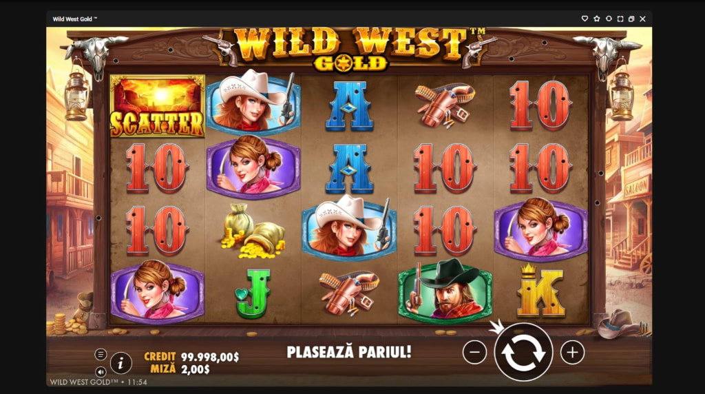 Wild West Gold Megaways de la Pragmatic Play