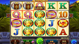 Action Jack Slot Layout
