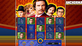 Anchorman online slot available at Virgin Casino