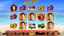 Baywatch online slot available at Virgin Casino