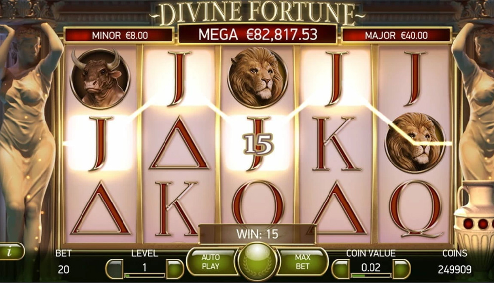 Free Demo Version of the Divine Fortune Online Slot