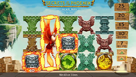 Secrets of the Phoenix online slot available at Tropicana online casino