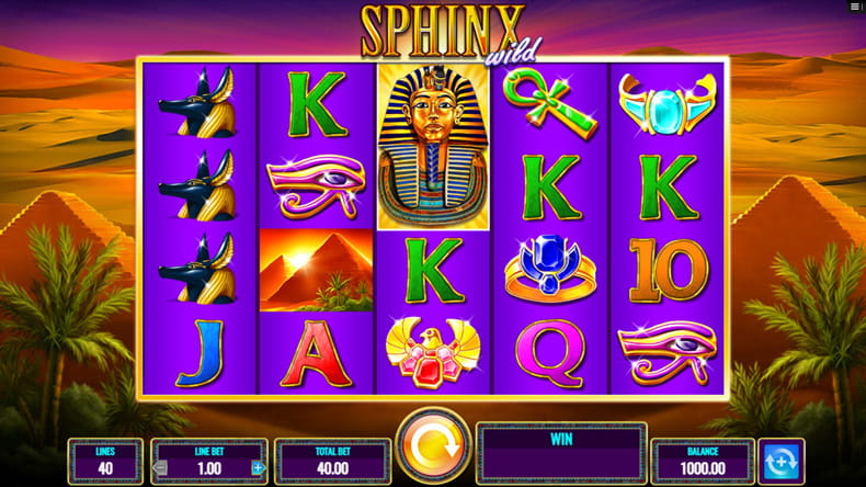 Free Demo Version of the Sphinx Wild Online Slot