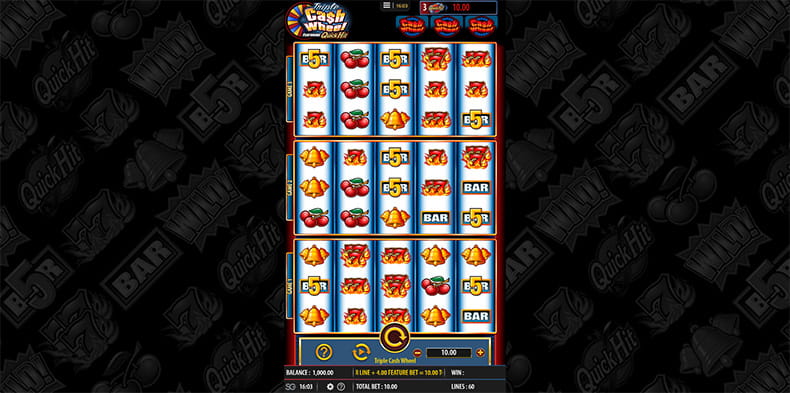 Free Demo Version of the Triple Cash Wheel Online Slot