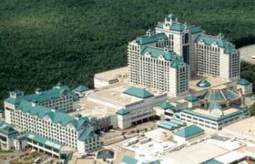 The Foxwoods Casino, Connecticut.
