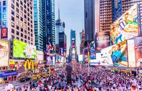 Times Square, New York City.