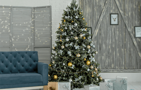 Christmas Tree with Ornaments