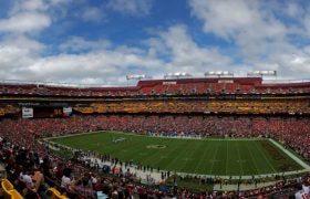 FedEx Field stadium in Washington DC
