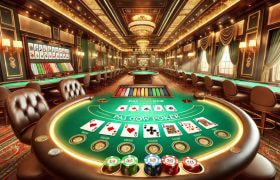 Pai Gow Poker Table in a Casino