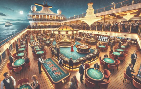 Casino on a cruise ship
