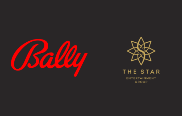 Bally Corporation and Star Entertainment logos