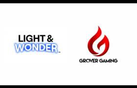 Light & Wonder and Grover Gaming logos