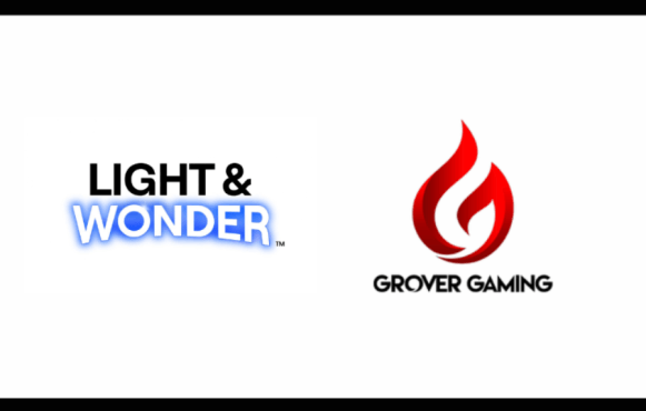 Light & Wonder and Grover Gaming logos
