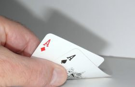 A pair of pocket Aces