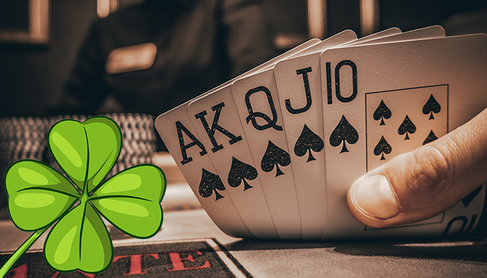 Poker game skill or luck