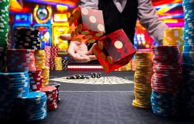 craps-table-with-bets-stacked-up