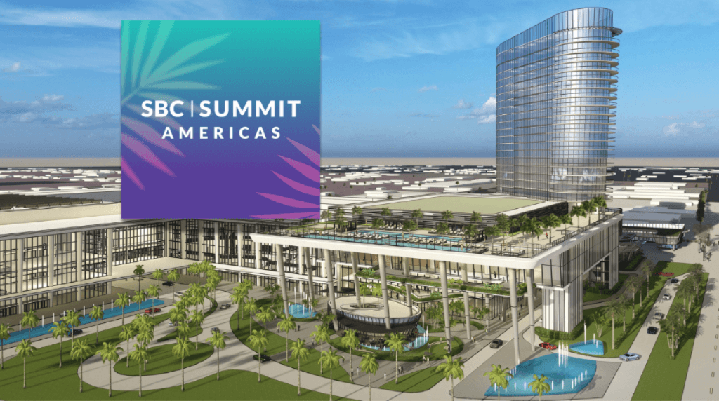 SBC Summit Americas Conference logo and venue