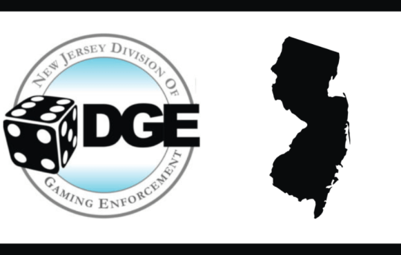 New Jersey Division of Gaming Enforcement logo and state map