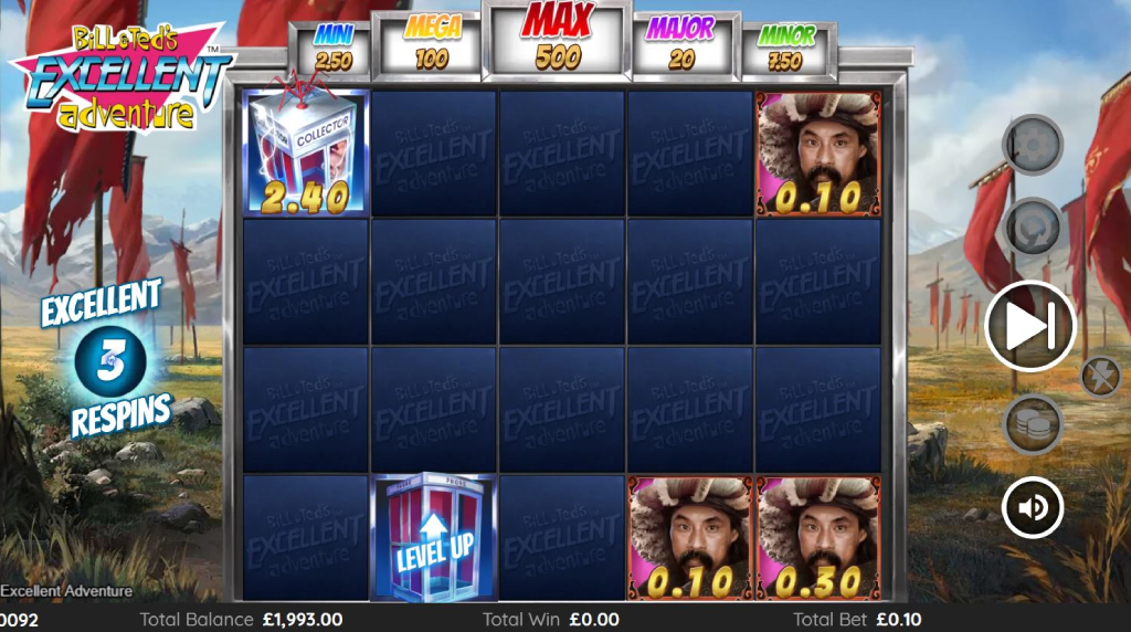 Screenshot of the Excellent Respins of Bill & Ted's Excellent Adventure