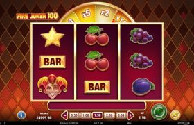 Screenshot from the new Fire Joker 100 slot by Play'n GO